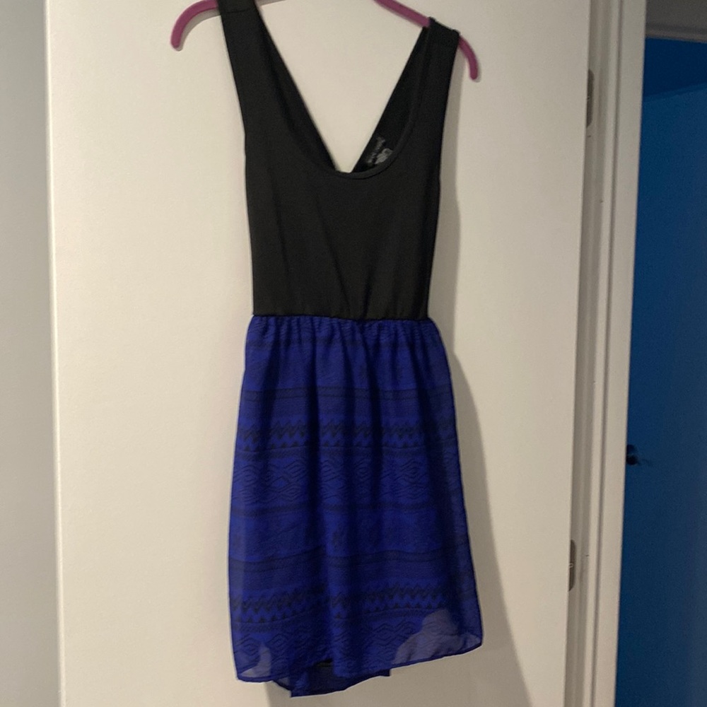 Casual summery Aztec print dress